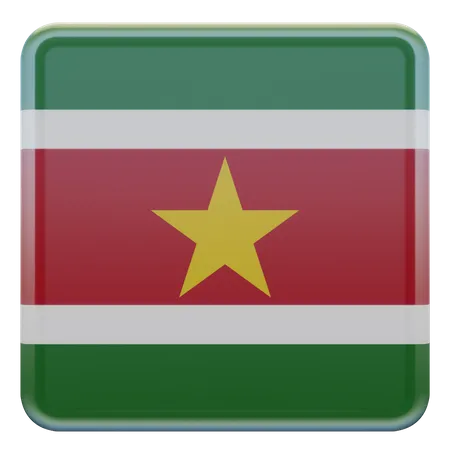 Bandera de surinam  3D Flag