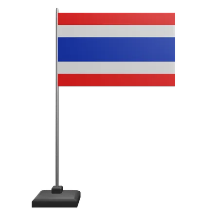 Bandera de tailandia  3D Icon