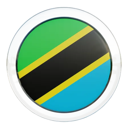 Bandera de tanzania  3D Flag