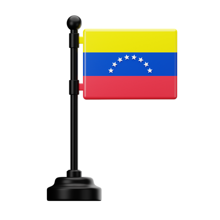 Bandera de venezuela  3D Icon