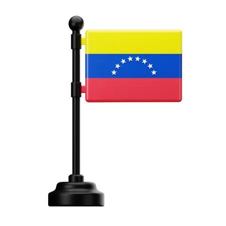 Bandera de venezuela  3D Icon