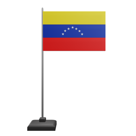 Bandera de venezuela  3D Icon