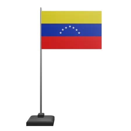 Bandera de venezuela  3D Icon