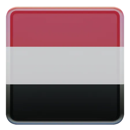 Bandera de yemen  3D Flag