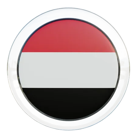 Bandera de yemen  3D Flag