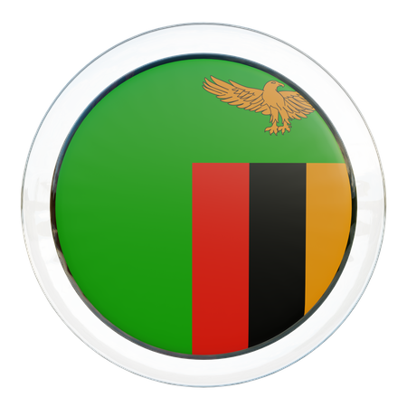 Bandera de zambia  3D Flag