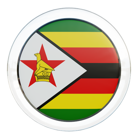 Bandera de zimbabwe  3D Flag