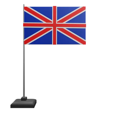 Bandera del reino unido  3D Icon