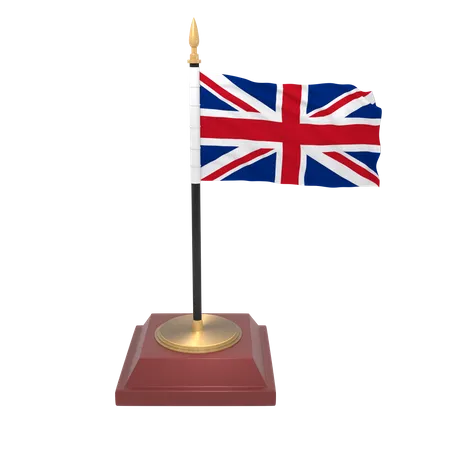 Bandera del reino unido  3D Icon