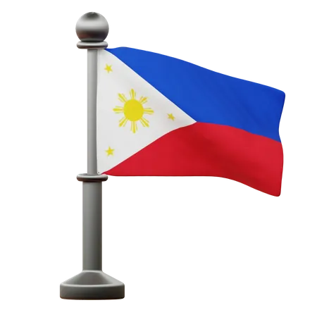Bandera filipina  3D Icon