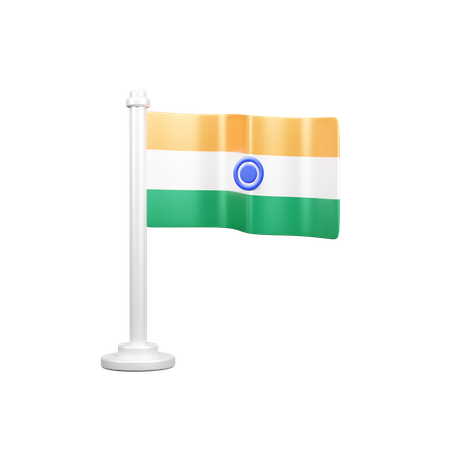 Bandera india  3D Icon