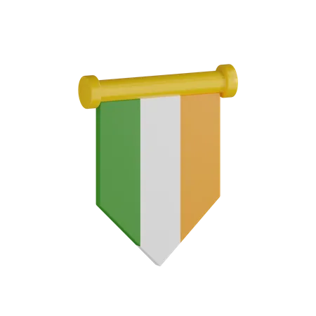 Bandera india  3D Icon