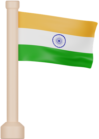 Bandera india  3D Icon