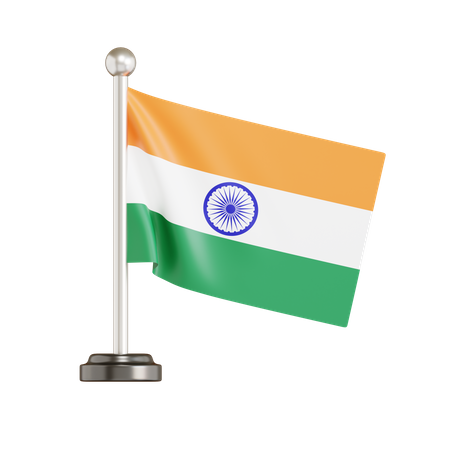 Bandera india  3D Icon