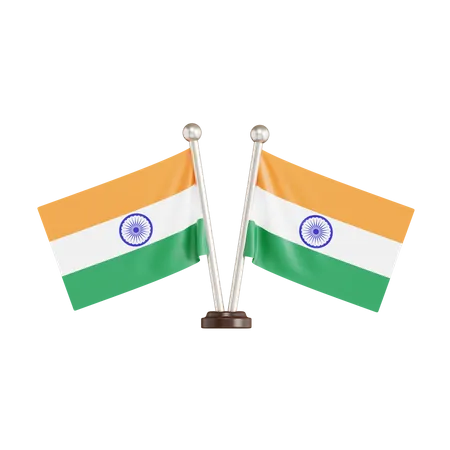 Bandera india  3D Icon