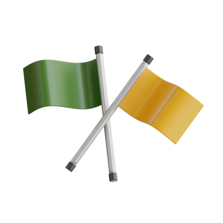 Banderas  3D Icon