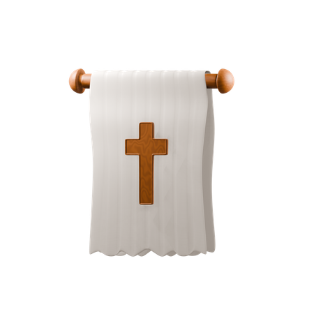 Banderín de pascua  3D Icon