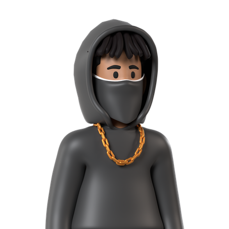 Bandido  3D Icon