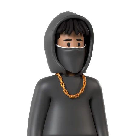 Bandido  3D Icon