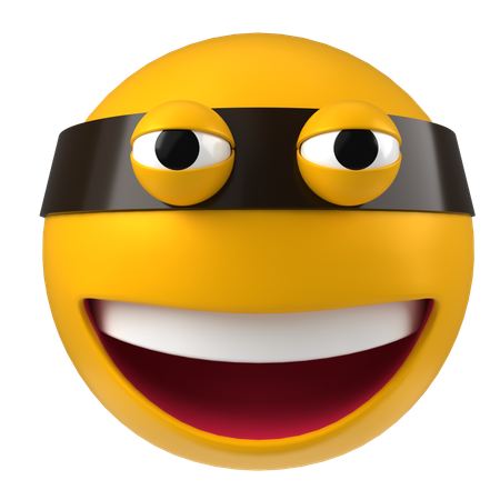 Emoji de bandido  3D Icon