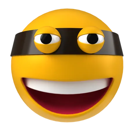 Emoji de bandido  3D Icon