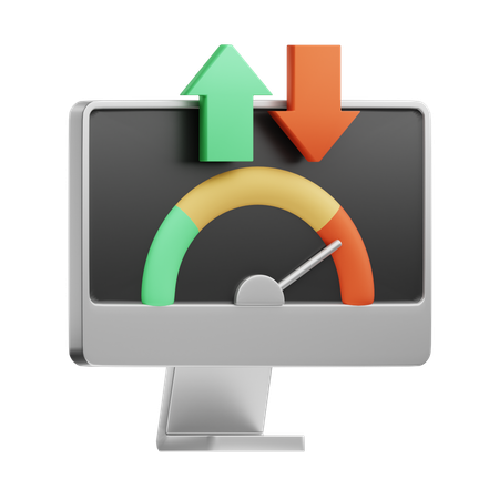 Bandwidth  3D Icon