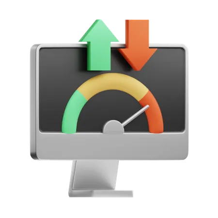 Bandwidth  3D Icon