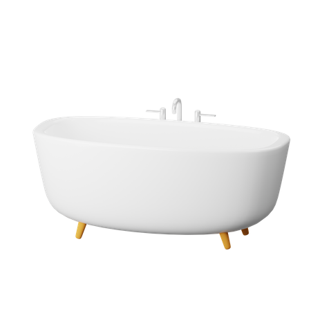 Bañera  3D Icon