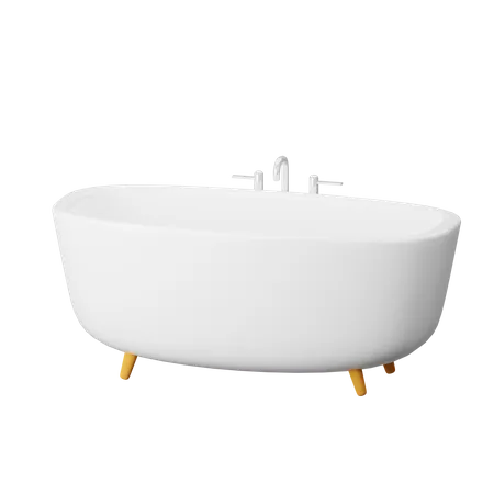 Bañera  3D Icon