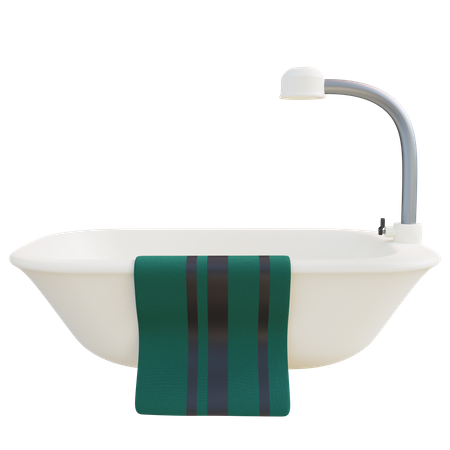 Tina de baño  3D Icon