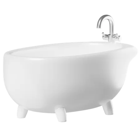 Bañera  3D Icon