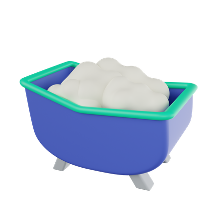 Bañera de bebé  3D Icon