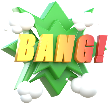 Bang Sticker  3D Sticker