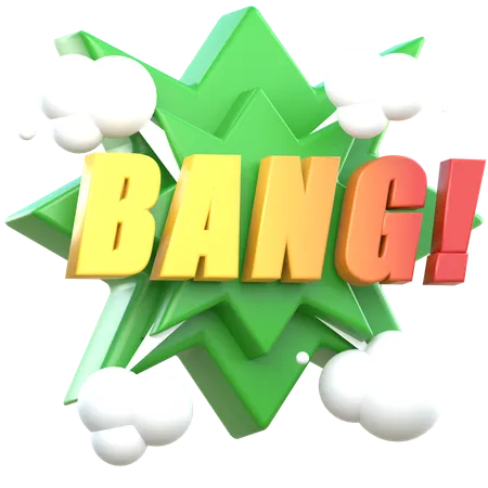 Bang Sticker  3D Sticker