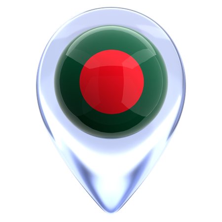 Bangladesch  3D Icon