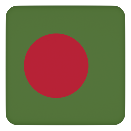 Bangladesch  3D Icon