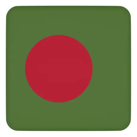 Bangladesch  3D Icon