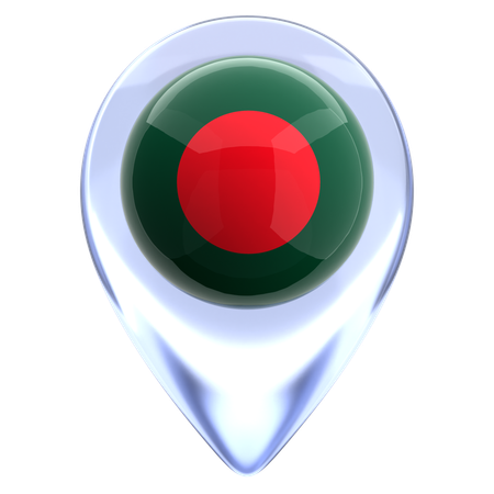 Bangladesch  3D Icon