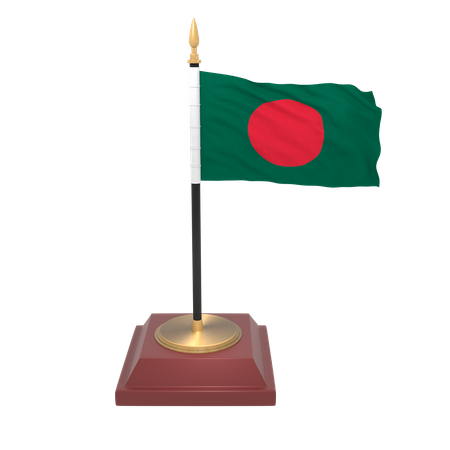 Bangladesh flag  3D Icon
