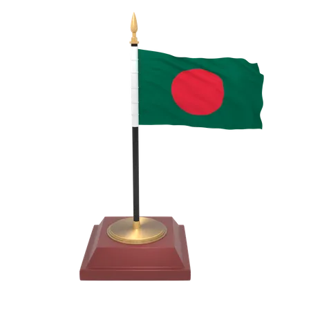 Bangladesh flag  3D Icon