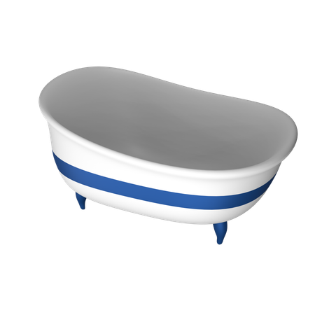 Banheira  3D Icon