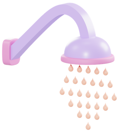 Banho  3D Icon