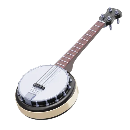 Banjo  3D Icon