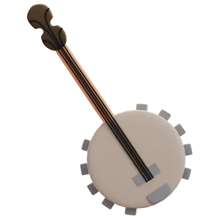 Banjo  3D Icon