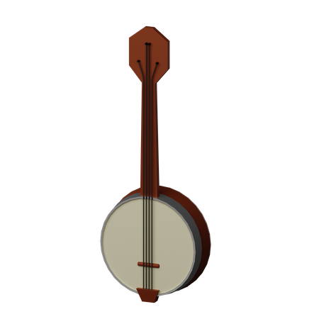 Banjo  3D Icon