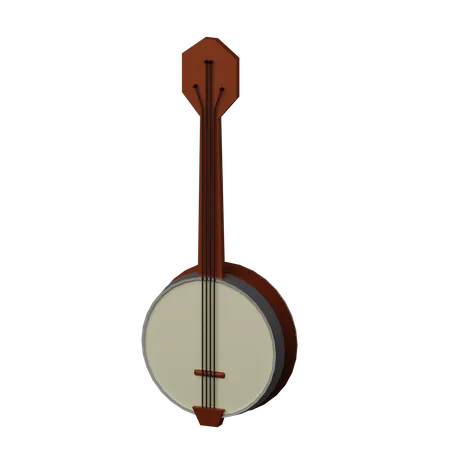 Banjo  3D Icon