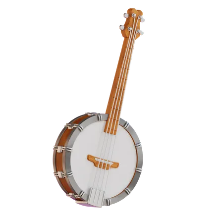 Banjo  3D Icon