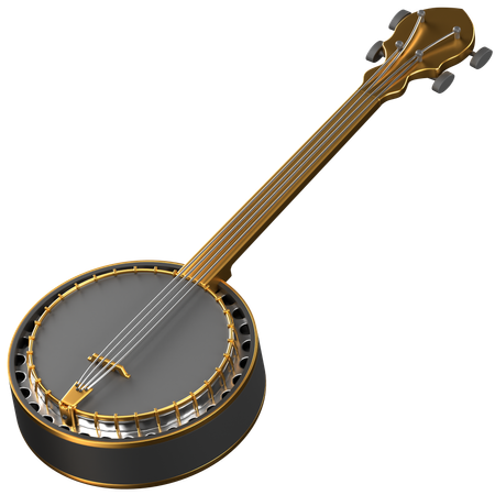 Banjo  3D Icon