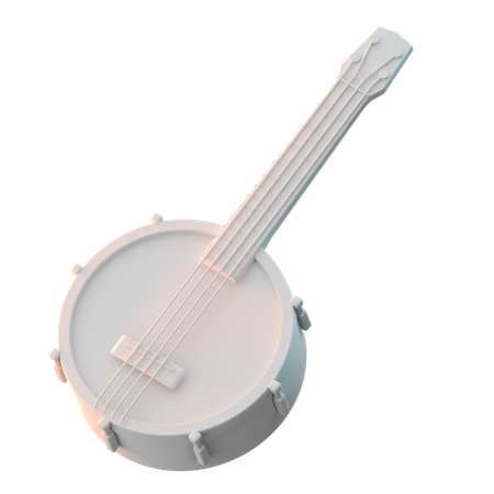 Banjo  3D Icon