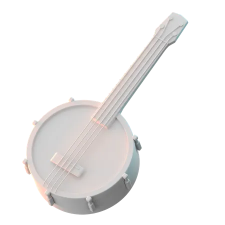 Banjo  3D Icon